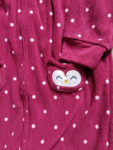 Cute Polka Dot Baby Romper