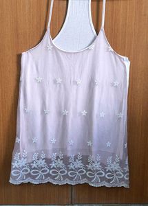 Embroidered Tank Top
