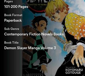 Demon Slayer Manga
