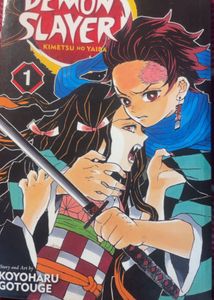 Demon Slayer Manga vol 1,2