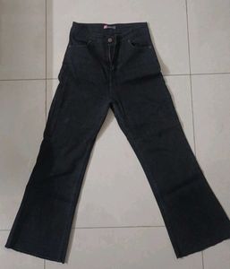 Retro Flare Jeans - Dark Wash