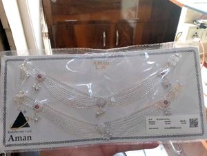 Pure Silver Payal Pair