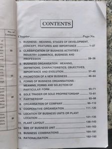 Business Organisation (B.Com)