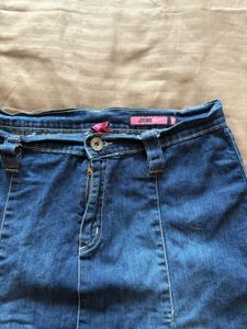 JEALOUS - Denim Maxi Skirt