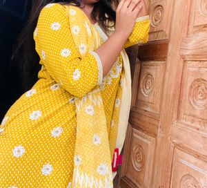 Yellow Kurti
