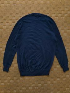 ZARA ROUND NECK ROYAL BLUE SWEATER