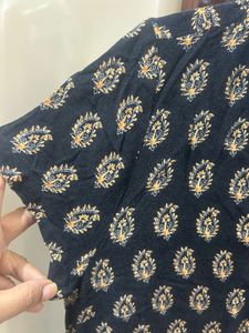 Paisley Print Dress