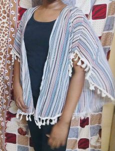 Boho Fringe Kimono