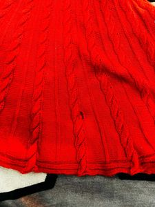 Red Long Sleeve Dress