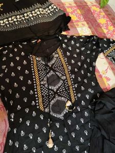 Elegant Black Kurta Set