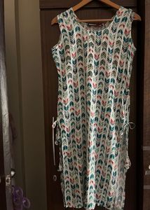 Multicolour Rayon Kurta