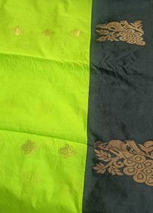 Elegant Green Saree