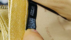 Michael Kors Pale Gold Continental Leather Wallet
