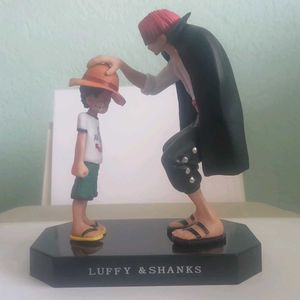 Luffy & Shanks Figurine - One Piece Anime