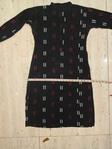 Black Cotton Kurti 🖤🌸🌟