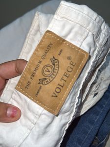 Voltege White Pants