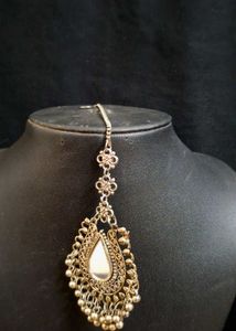 Silver Maangtika
