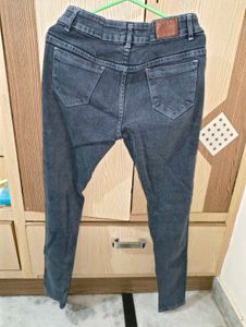 Gray Denim Jeans