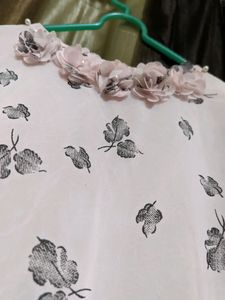 Baby Pink Designer Balloon Sleeves Top