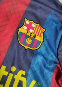 Football Printed Jersey (Barcelona)