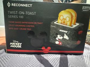 Mickey Mouse Shape Bread Toast