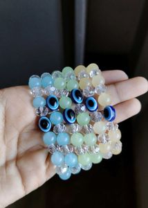 Evil Eye Beaded Bracelet