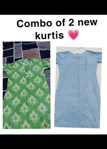 COMBO OF 2 NEW PRINTED KURTIS