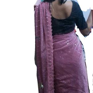 Pink Saree