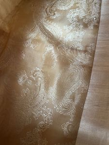 Cream Silk Vest