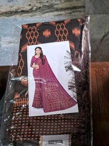Elegant Printed Saree