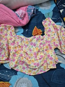 Floral CROP TOP