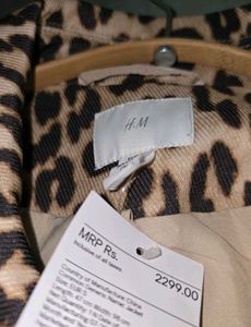 🔻PRICE DROP - H&amp;M Leopard Print Jacket