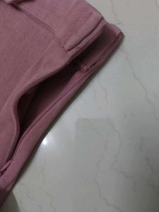 Pink Belted Mini Skirt