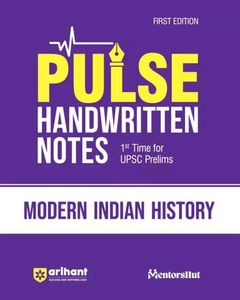 Pulse Hand Written Notes Modern India History