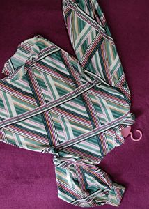 Striped Pattern Blouse