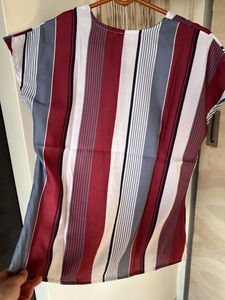 Price drop TAGAS Semi Formal Top In Vertical Stri