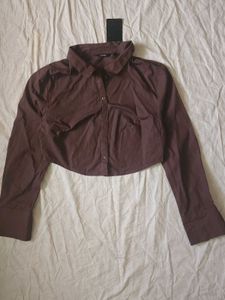 Price Fixed!!..Nuon Cropped Shirt