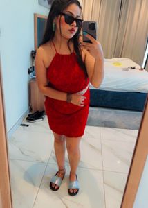 Beautiful Red Skirt Top