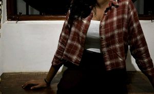 Checkered Brown Shirt