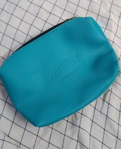 Cute Teal Makeup Pouch/ Bag / Kit 💄
