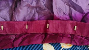 Elegant Pink and Purple Saree