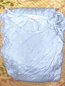 Women Blue Gown ( 2 Piece )