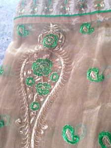 Embroidered Fabric Piece
