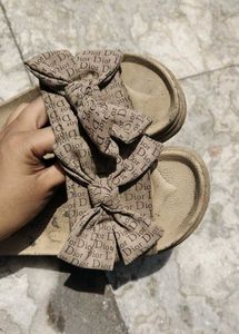 Dior Bow Slides