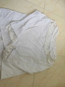 Elegant White Lace Shirt