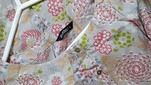 Floral Print 3/4 Sleeve Tunic Top