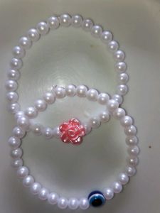 Handmade Pearl Beaded Bracelets