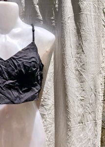 14J. SEXY BLACK CROP TOP
