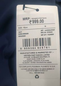 Elegant Navy Blue Slit Skirt and top