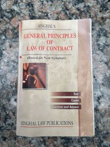 Law of Contract - Singhal